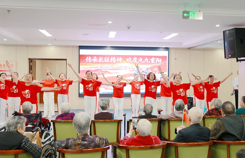 我院开展“传承长征精神，欢度九九重阳”主题文艺联欢活动